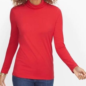 NWT TALBOTS 100% Cotton Turtleneck